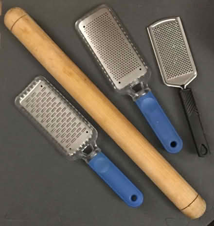 Photo of free Microplanes, Rolling Pin & Other Kitchen Utensils (Olton B92) #1