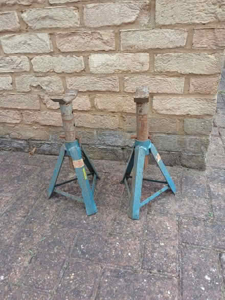 Photo of free Axle Stands (Goldington MK41) #1