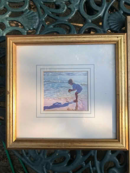 Photo of free Two small pictures in gold frames (SG4 Hitchin) #1