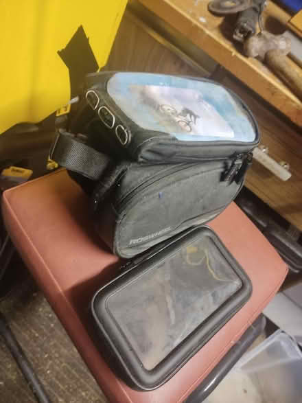 Photo of free Bike bag and phone holders (EH20 Loanhead) #1