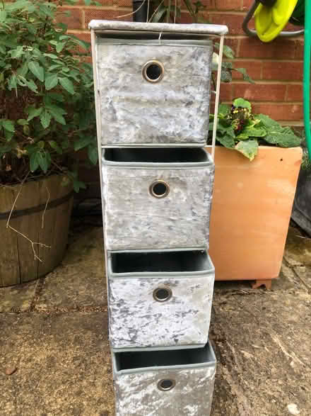 Photo of free Storage unit - silver (SG4 Hitchin) #2
