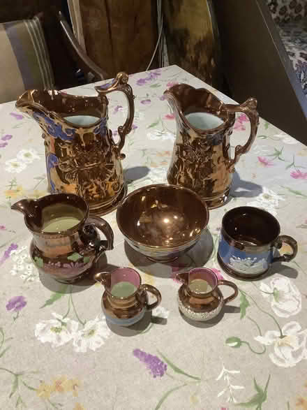 Photo of free Copper Lustreware (Thrybergh CP S65) #1