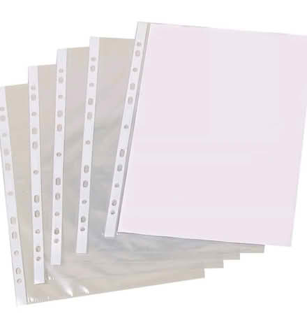 Photo of free A4 plastic pockets for files (Tufnell Park) #1