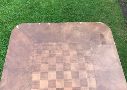 Photo of free Wooden chess board topped table (please read) (Braintree CM7) #3