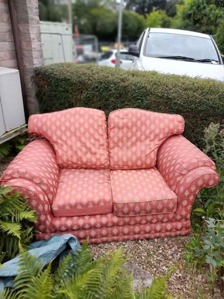 Photo of free 2 seater settee (Sandford EX17) #2