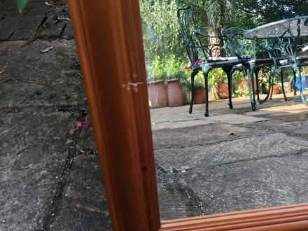 Photo of free Larger mirror in wooden frame (SG4 Hitchin) #2