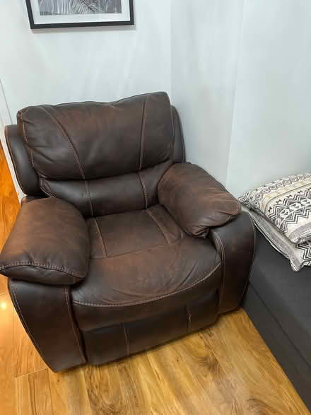 Photo of free Brown sofa (Northampton, blackthorn) #2