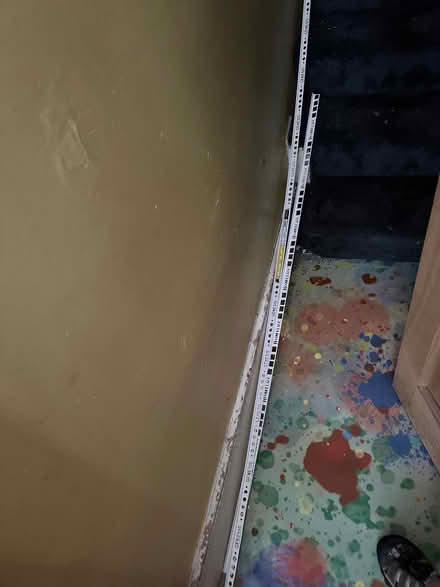 Photo of free two lengths of white tile edging, one long one short (Wandsworth SW15) #1