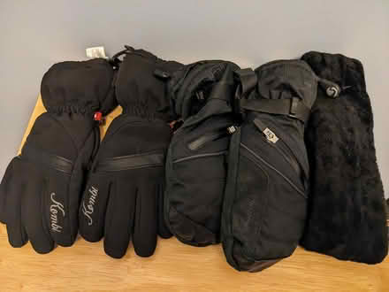 Photo of free women's winter gloves and headband (Don Mills and Steeles) #1