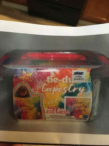 Photo of free Tie-dye tapestry kit for kids (NE Ithaca) #1