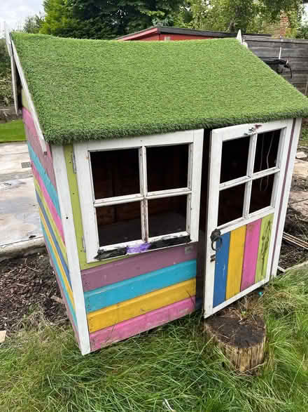 Photo of free Wooden play house (Gorse Hill M16) #3