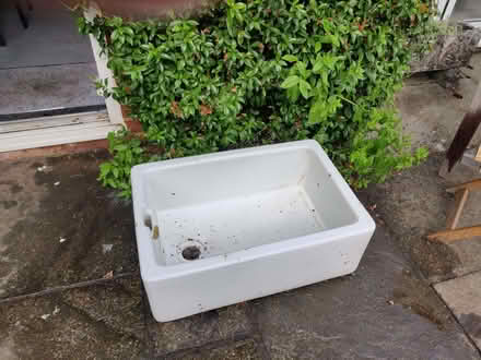 Photo of free Belfast sink (from garden) (Chesham HP5) #1