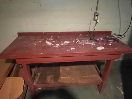 Photo of free Basement work table (Huntington Woods) #1