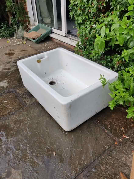 Photo of free Belfast sink (from garden) (Chesham HP5) #3