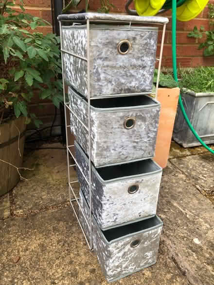 Photo of free Storage unit - silver (SG4 Hitchin) #1