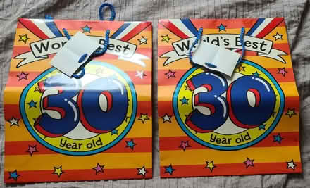Photo of free Birthday gift bags (age 30) x2 (Vale LA1) #3