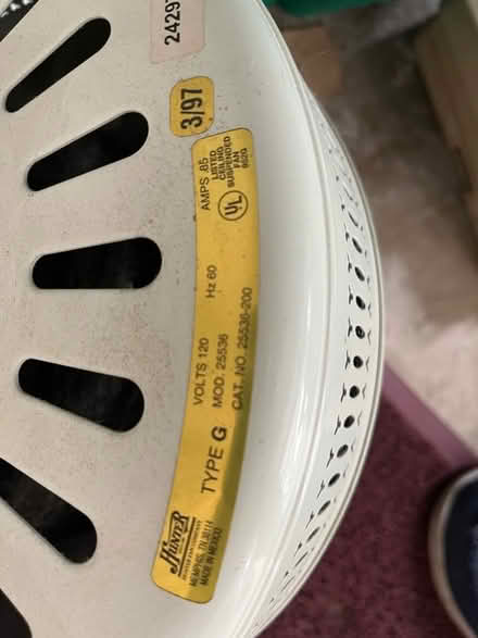 Photo of free 4 Ceiling Fans (Lady's Island) #3