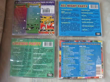 Photo of free CDs x4, Party Songs etc. (Parson's Heath CO4) #2