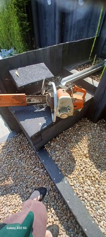 Photo of free Stihl chainsaw (DE56 neather heage) #1