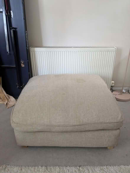 Photo of free Large footstool ottoman (Seven Dials BN1) #2