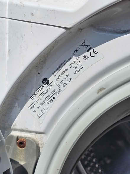 Photo of free Washing Machine Spares/repair (Burghfield Common (RG7)) #2