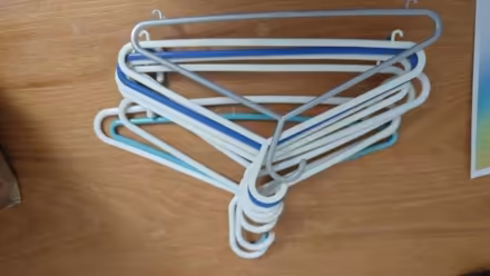 Photo of free Plastic coat hangers (Slinfold RH13) #1