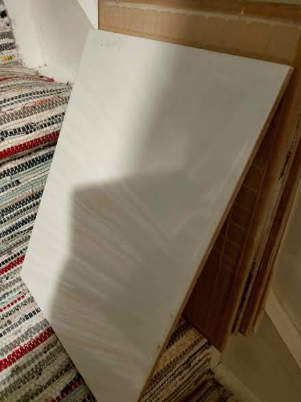 Photo of free six rectangular white wall tiles (Wandsworth SW15) #1