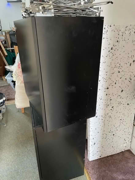 Photo of free Black ikea single cupboard x2 (NE28 Wallsend) #1