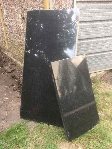 Photo of free Black granite work-top off-cuts (Cobham, KT11) #1