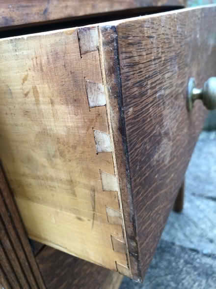 Photo of free Chest of two drawers- solid wood (SG4 Hitchin) #4