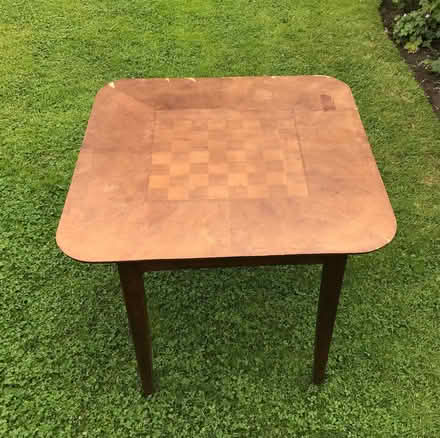 Photo of free Wooden chess board topped table (please read) (Braintree CM7) #1