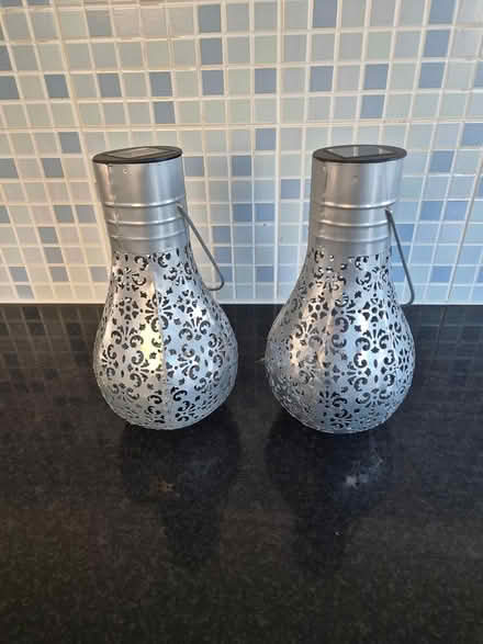 Photo of free 2 x garden solar lanterns (Kempston) #1