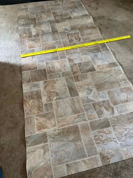 Photo of free piece of vinyl flooring - Pepperell (Pepperell/Townsend/Groton) #1