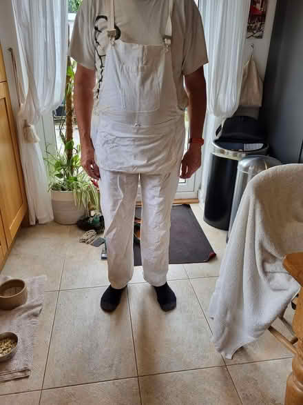 Photo of free decorator's overalls bib and brace (Melton Mowbray LE13) #1