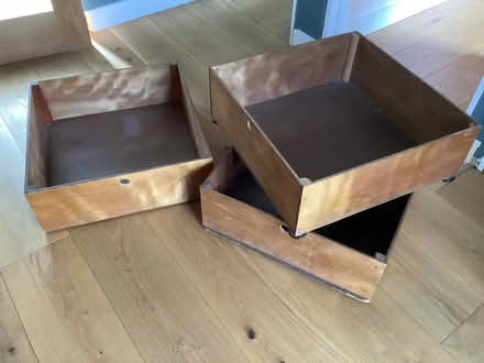 Photo of free 3 under bed storage boxes (Horspath OX33) #1