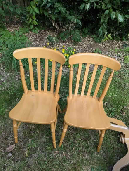 Photo of free Side tables and two chairs (Bromsgrove) #3