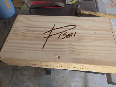 Photo of free Wood wine box (Burlingame Easton Addition) #1