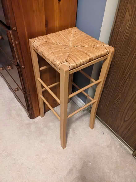 Photo of free Wicker stool (Don Mills and Steeles) #1