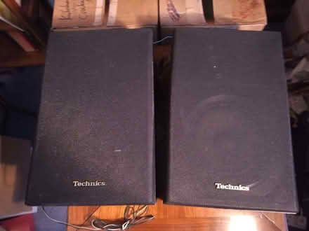Photo of free Pair of Technics loud speakers (Bowerham LA1) #1