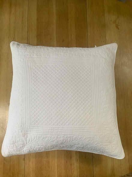 Photo of free Large white cushion (Barnes SW13) #1