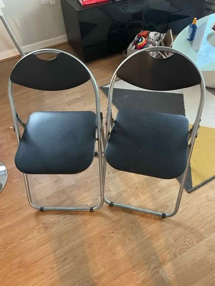 Photo of free 3 folding chairs (E14) #1