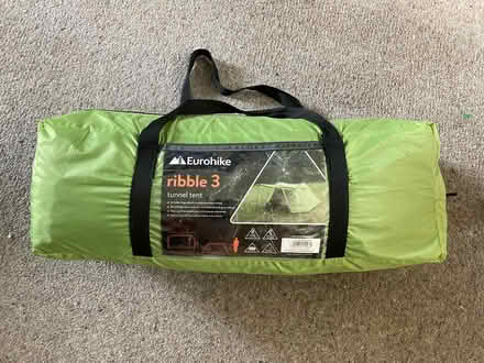 Photo of free Eurohike Ribble 3 Man Tent (Twyford RG10) #1