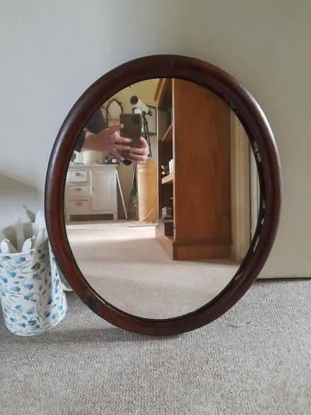 Photo of free Oval mirror (Larkhall, Bath BA1) #1