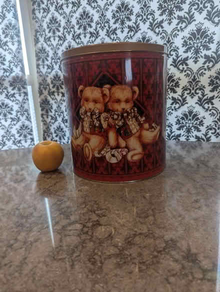 Photo of free Large tin (Riverside Drive) #1