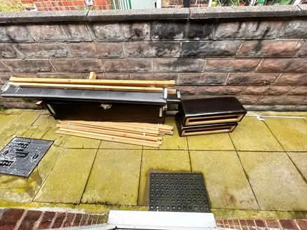 Photo of free Kingsize leather bed from (ST1) #1