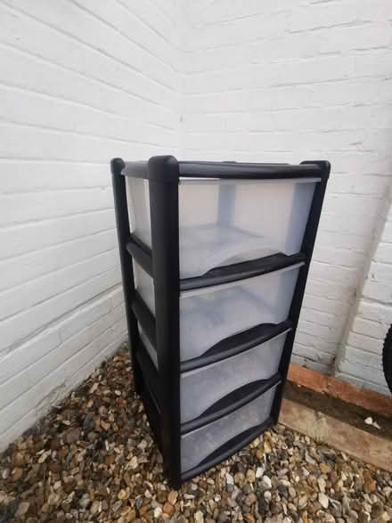 Photo of free Plastic storage drawers (ME8) #2