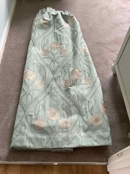 Photo of free Pretty lined curtains (Hingham Norfolk NR9 4JU) #1