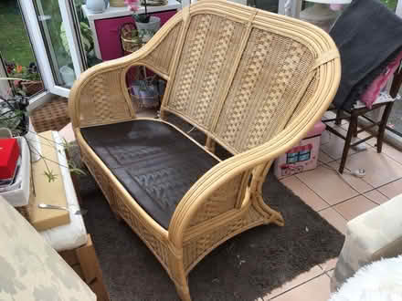 Photo of free Wicker couch (Dundee DD2) #1