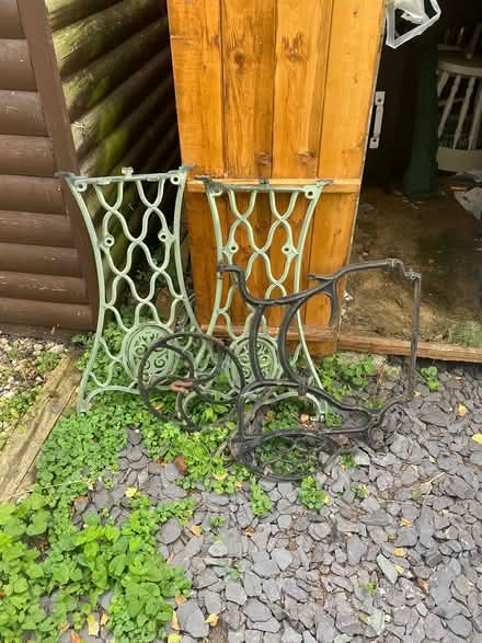 Photo of free Vintage sewing machine table stand (St. Albans) #2