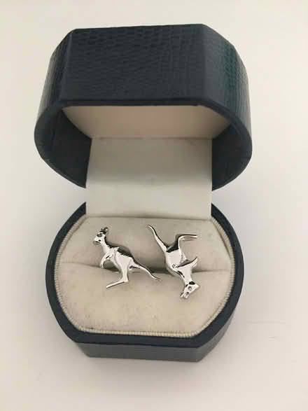 Photo of free Kangaroo cuff links (Millwall E14) #1